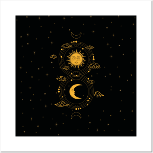 The ballad of the sun and the moon Posters and Art